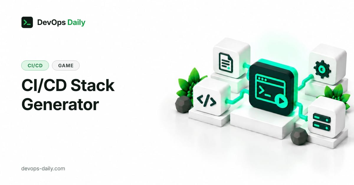 CI/CD Stack Generator