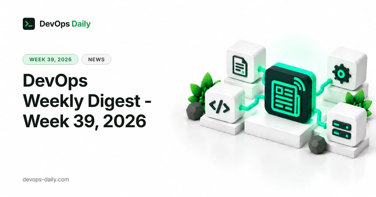 DevOps Weekly Digest - Week 39, 2026