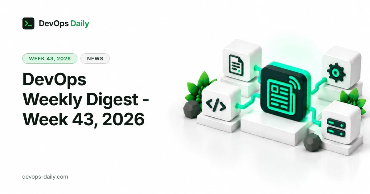 DevOps Weekly Digest - Week 43, 2026