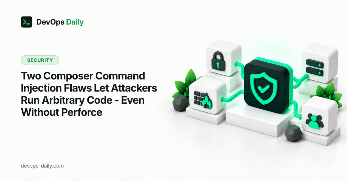 Two Composer Command Injection Flaws Let Attackers Run Arbitrary Code - Even Without Perforce