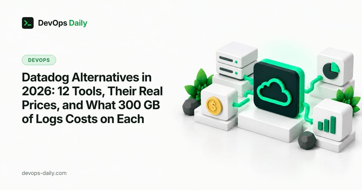 Datadog Alternatives in 2026: 12 Tools, Their Real Prices, and What 300 GB of Logs Costs on Each