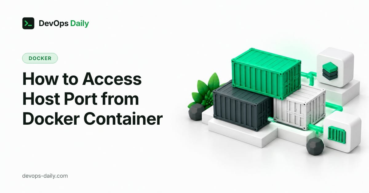 How to Access Host Port from Docker Container