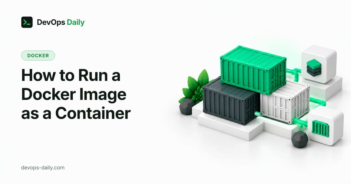 How to Run a Docker Image as a Container