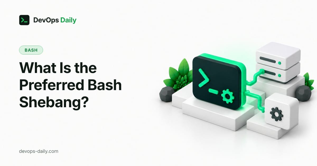 What Is the Preferred Bash Shebang?