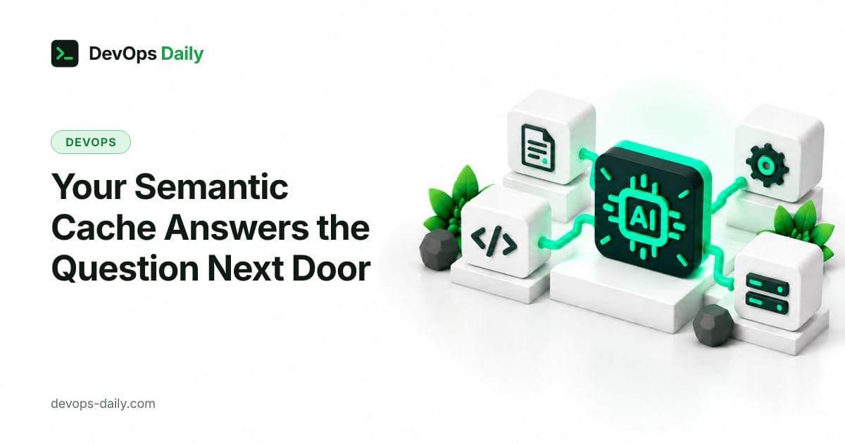 Your Semantic Cache Answers the Question Next Door