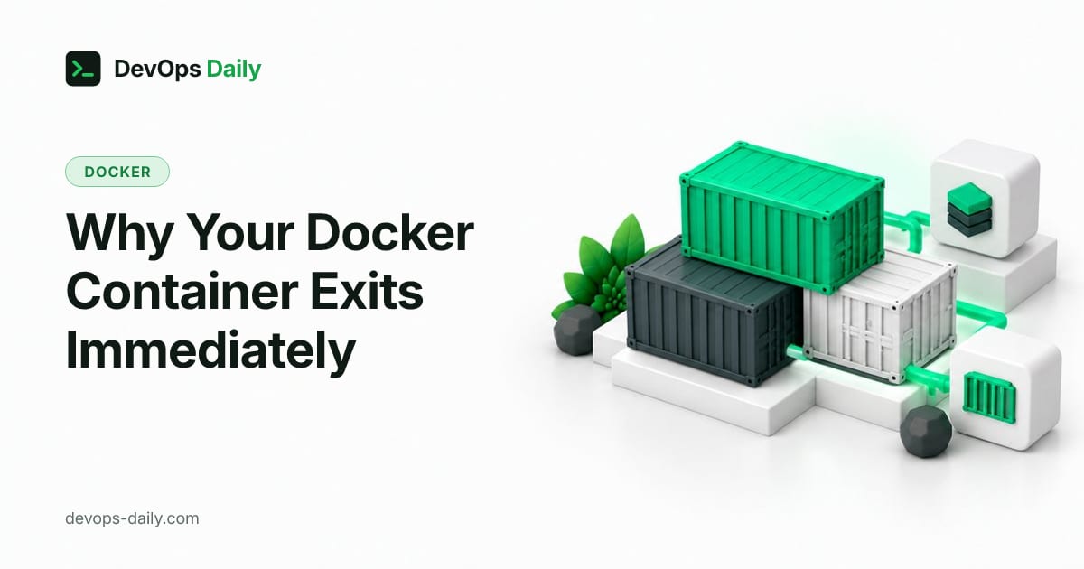 Why Your Docker Container Exits Immediately